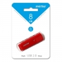 USB флэш-диск  8GB Smart Buy  Dock Red